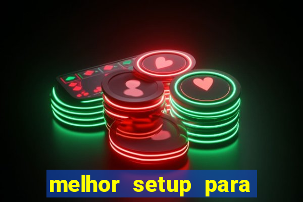 melhor setup para mini indice